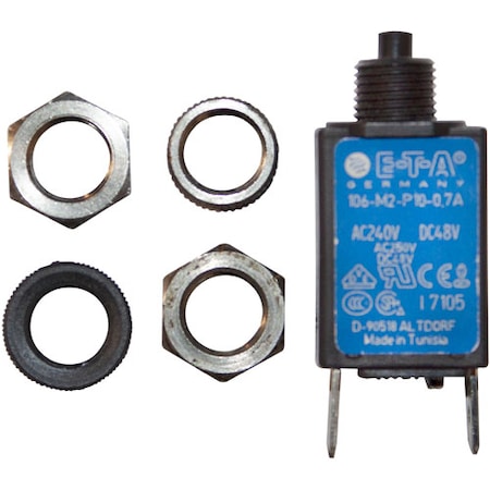 Lincoln Industrial Circuit Breaker - .7Amp 369154